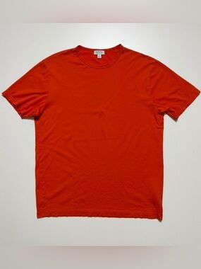 sunspel crewneck short sleeve tshirt mens large